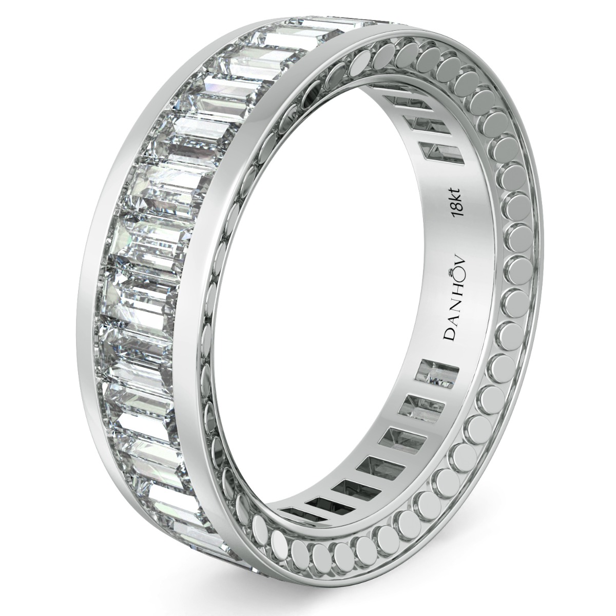 Tubetto Diamond Wedding Ring — image 2 of 4