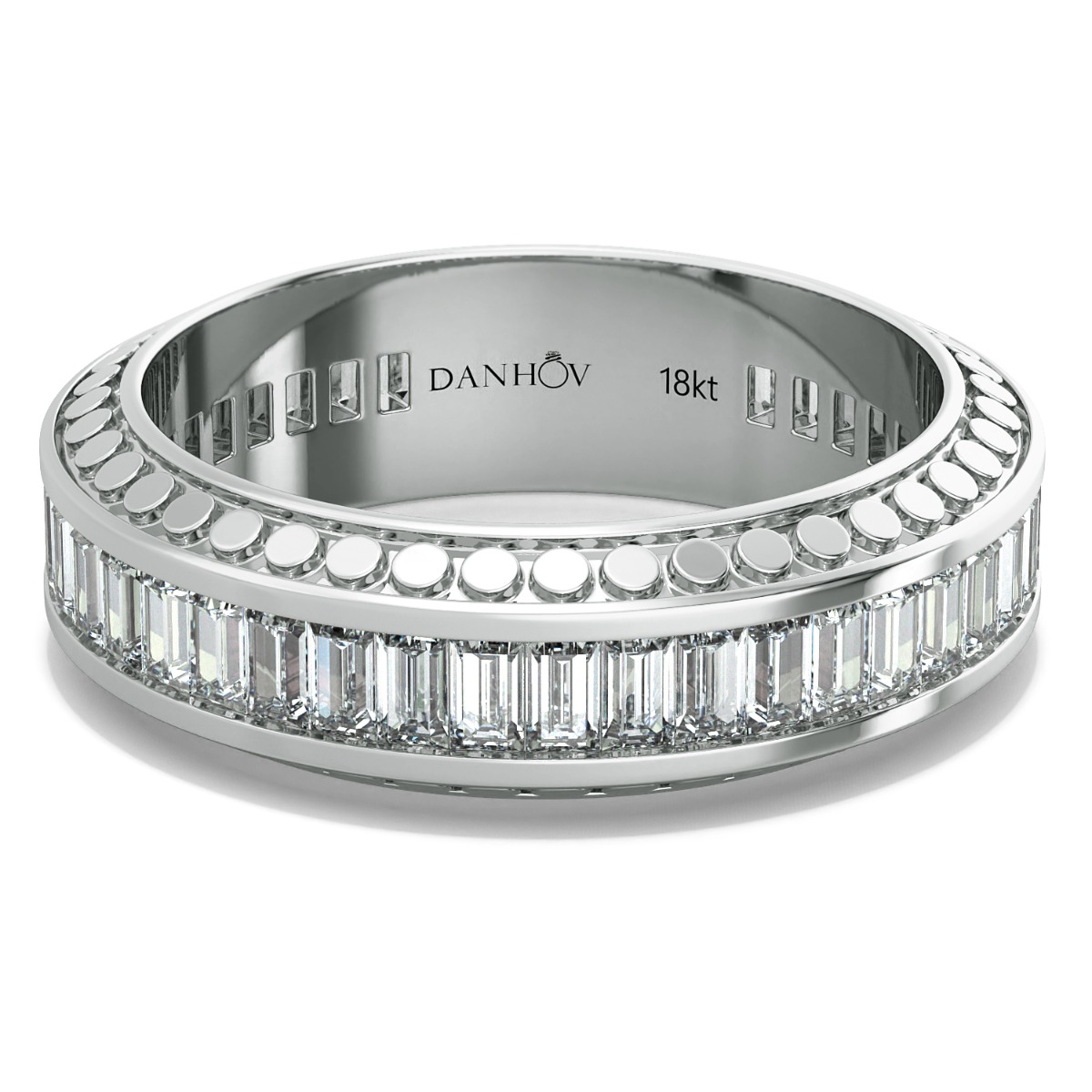 Tubetto Diamond Wedding Ring — image 1 of 4