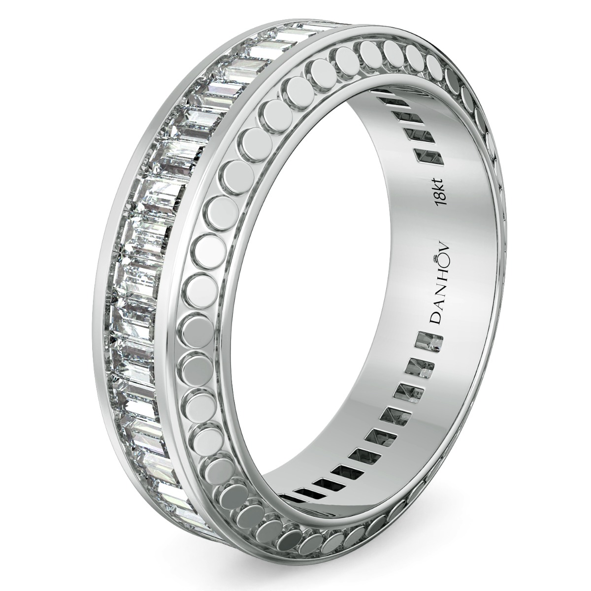 Tubetto Diamond Wedding Ring — image 2 of 4