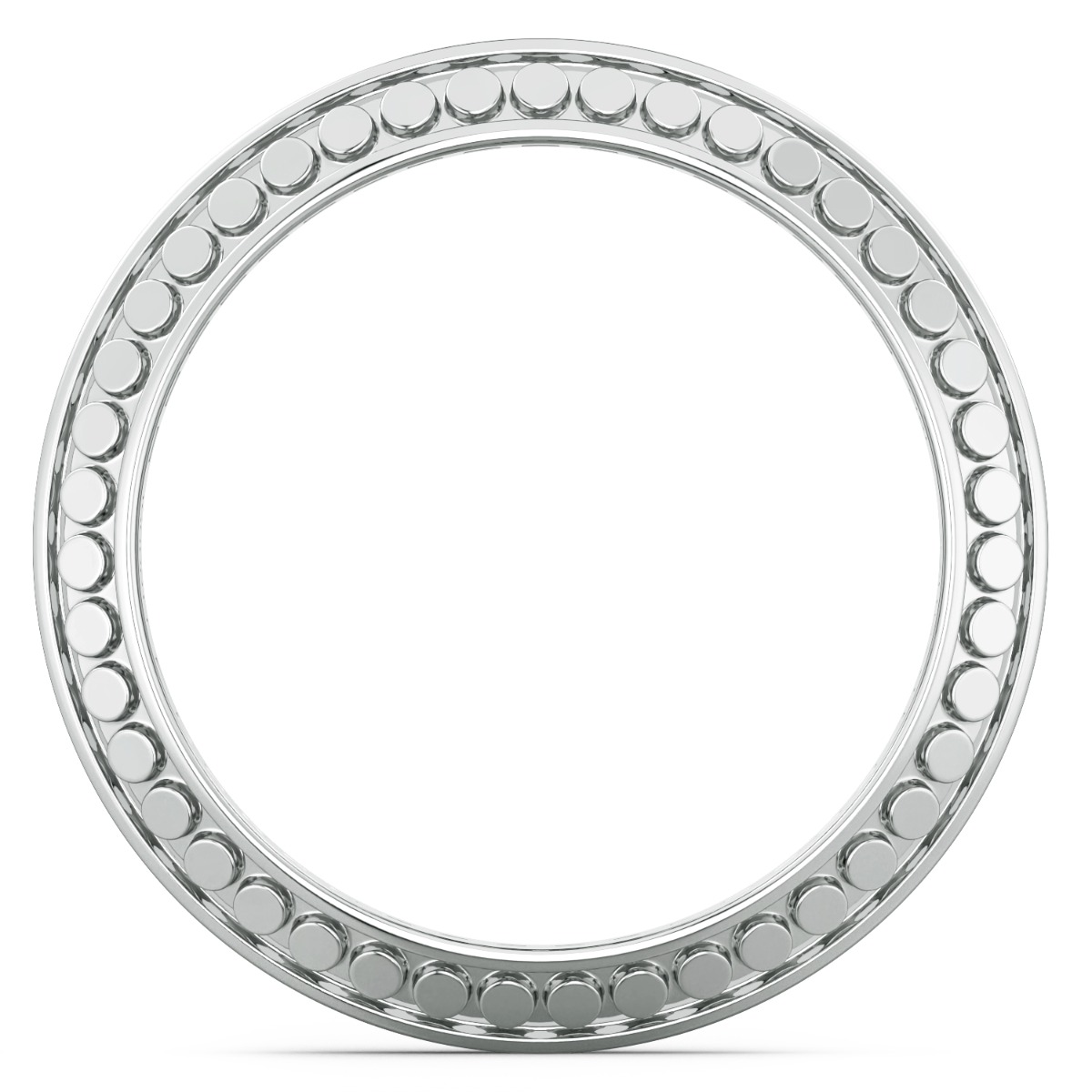 Tubetto Diamond Wedding Ring — image 3 of 4