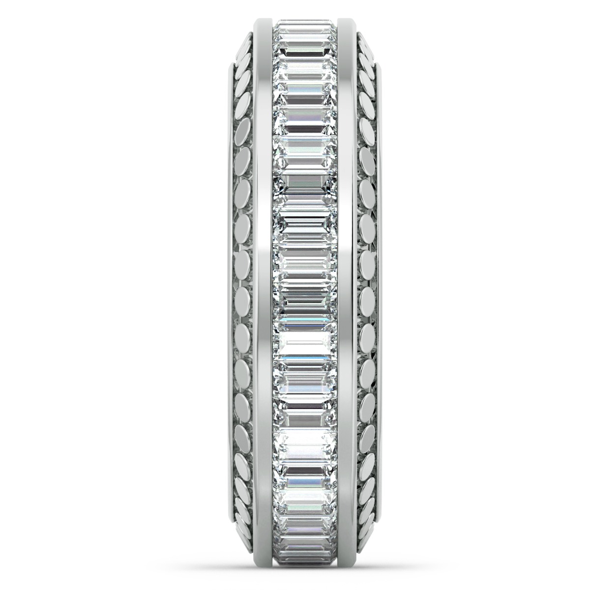 Tubetto Diamond Wedding Ring — image 4 of 4