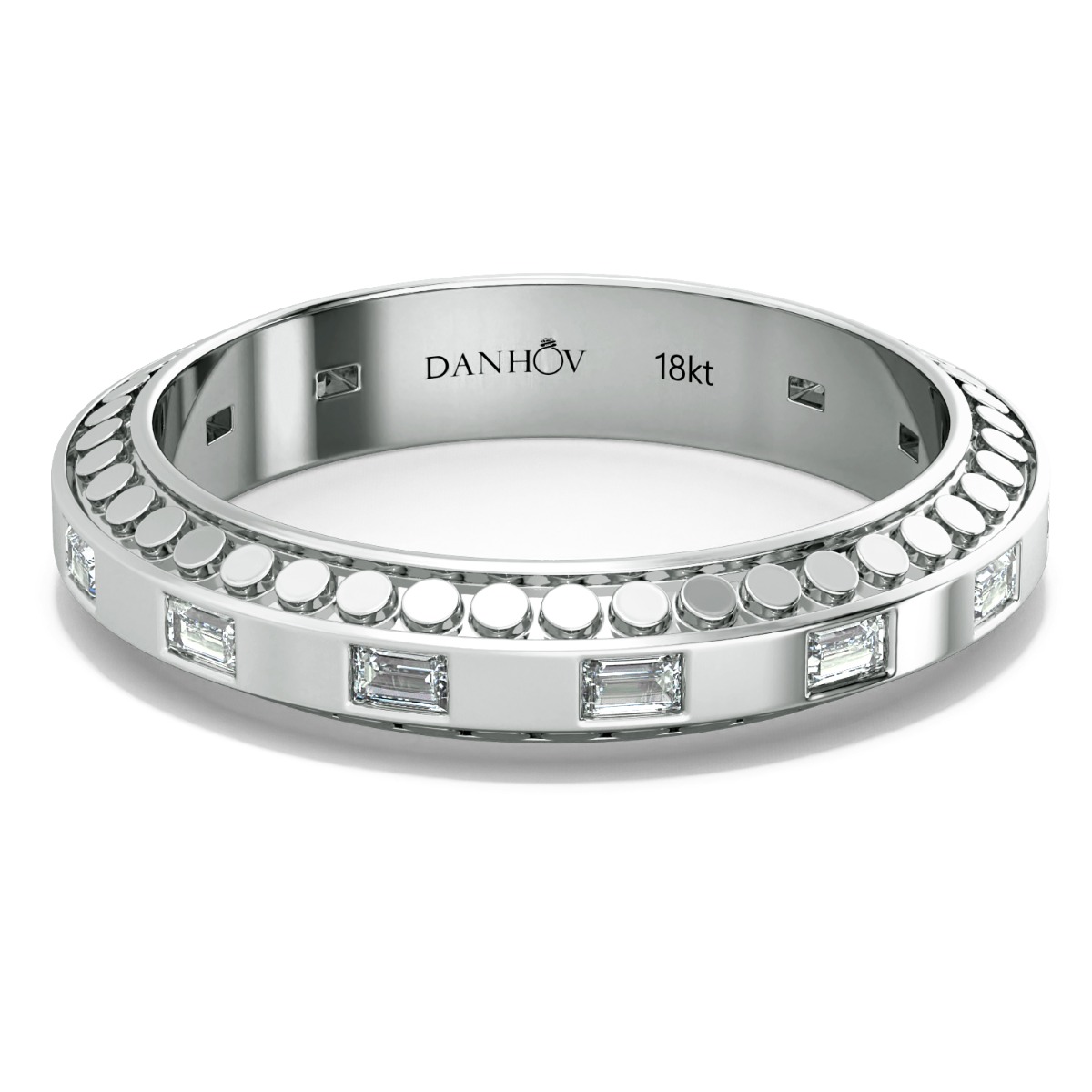 Tubetto Diamond Wedding Ring — image 1 of 4