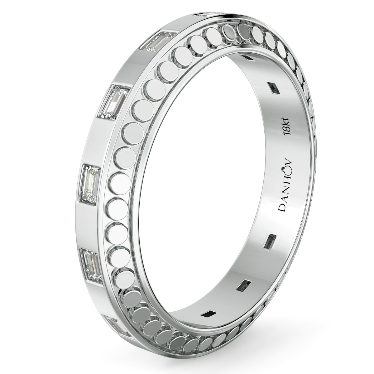 Tubetto Diamond Wedding Ring — image 2 of 4