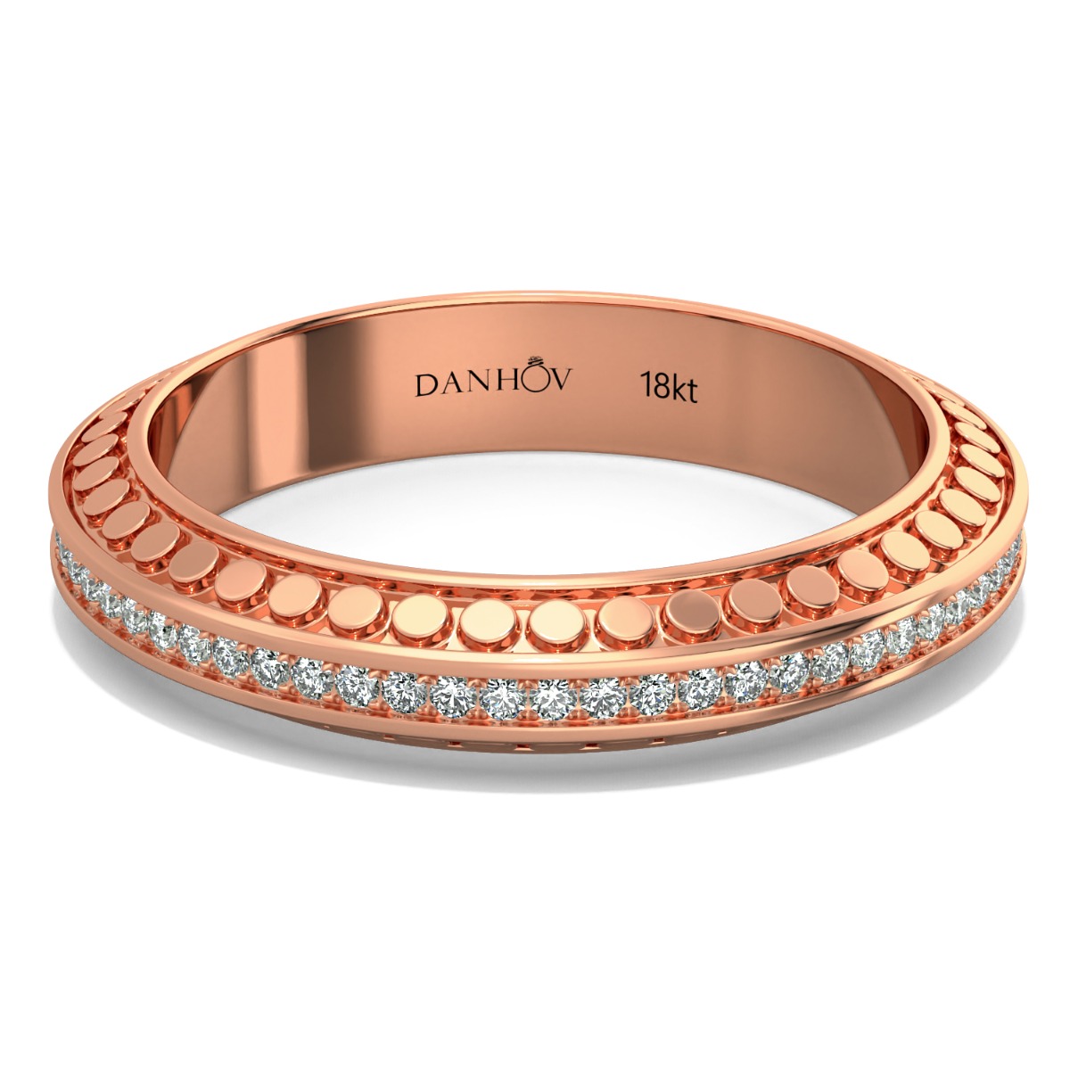 Tubetto Diamond Wedding Ring — image 1 of 1
