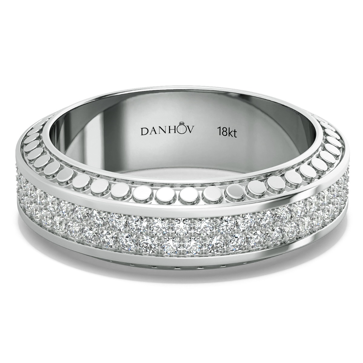 Tubetto Diamond Wedding Ring — image 1 of 1