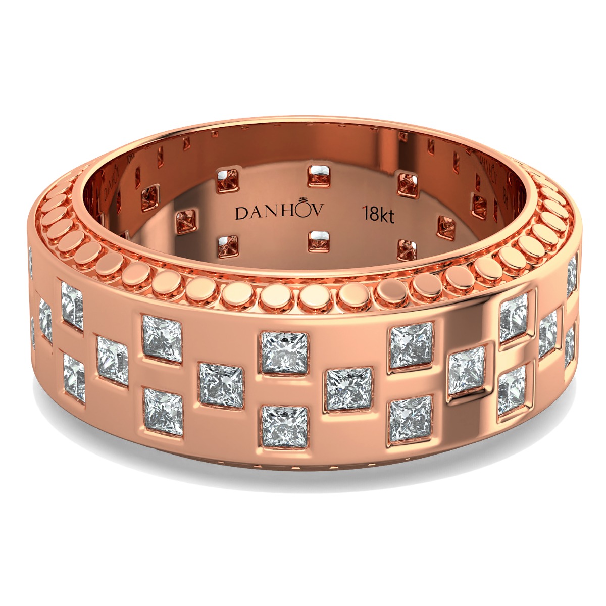 Tubetto Diamond Wedding Ring — image 1 of 1