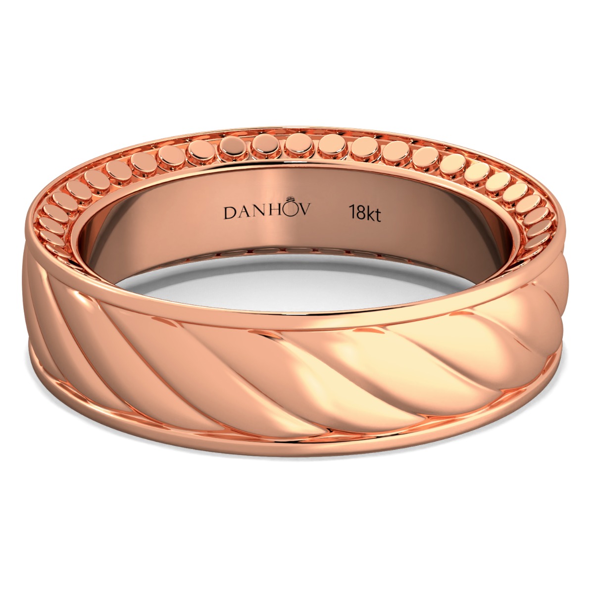 Tubetto Diamond Wedding Ring — image 1 of 4