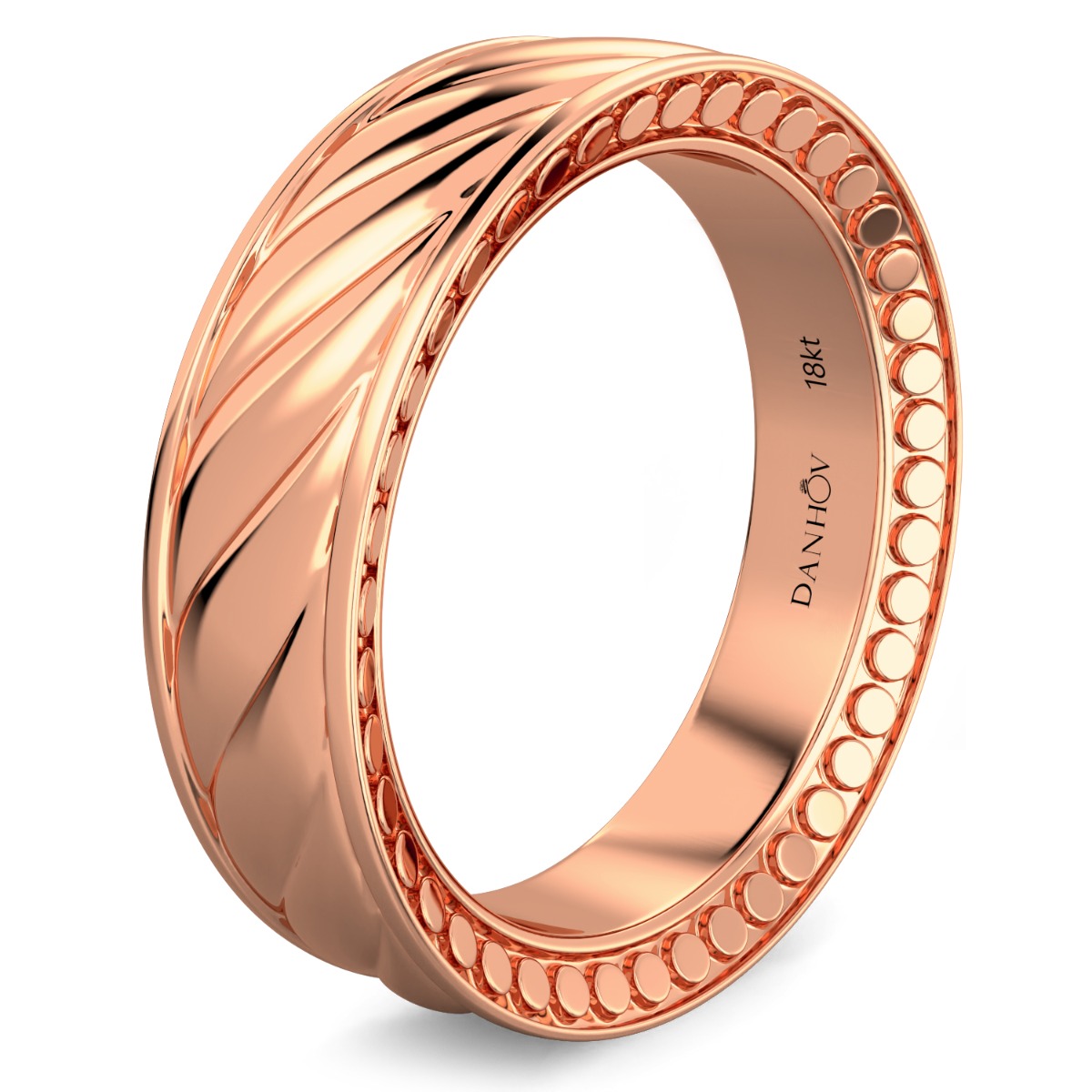 Tubetto Diamond Wedding Ring — image 2 of 4