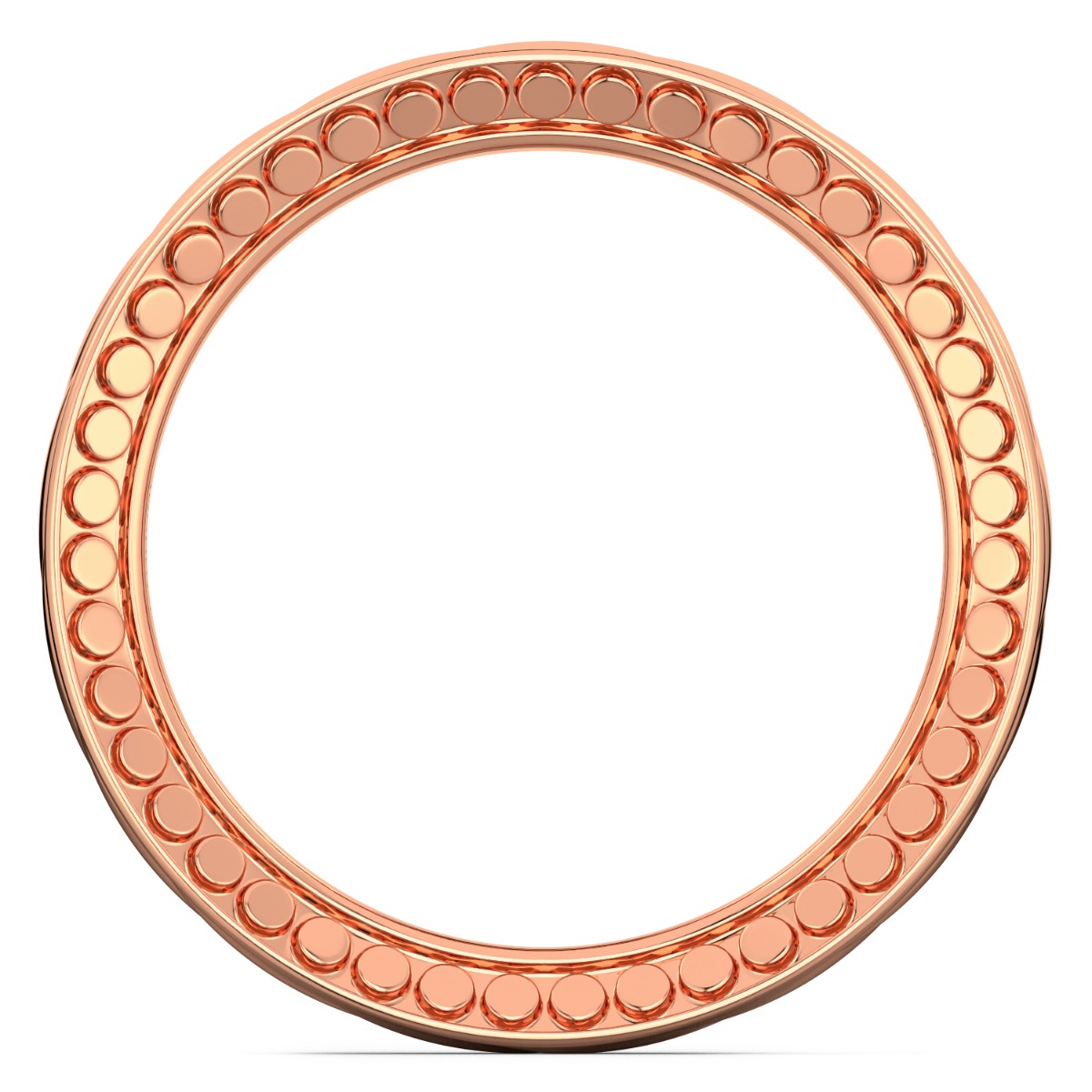 Tubetto Diamond Wedding Ring — image 3 of 4
