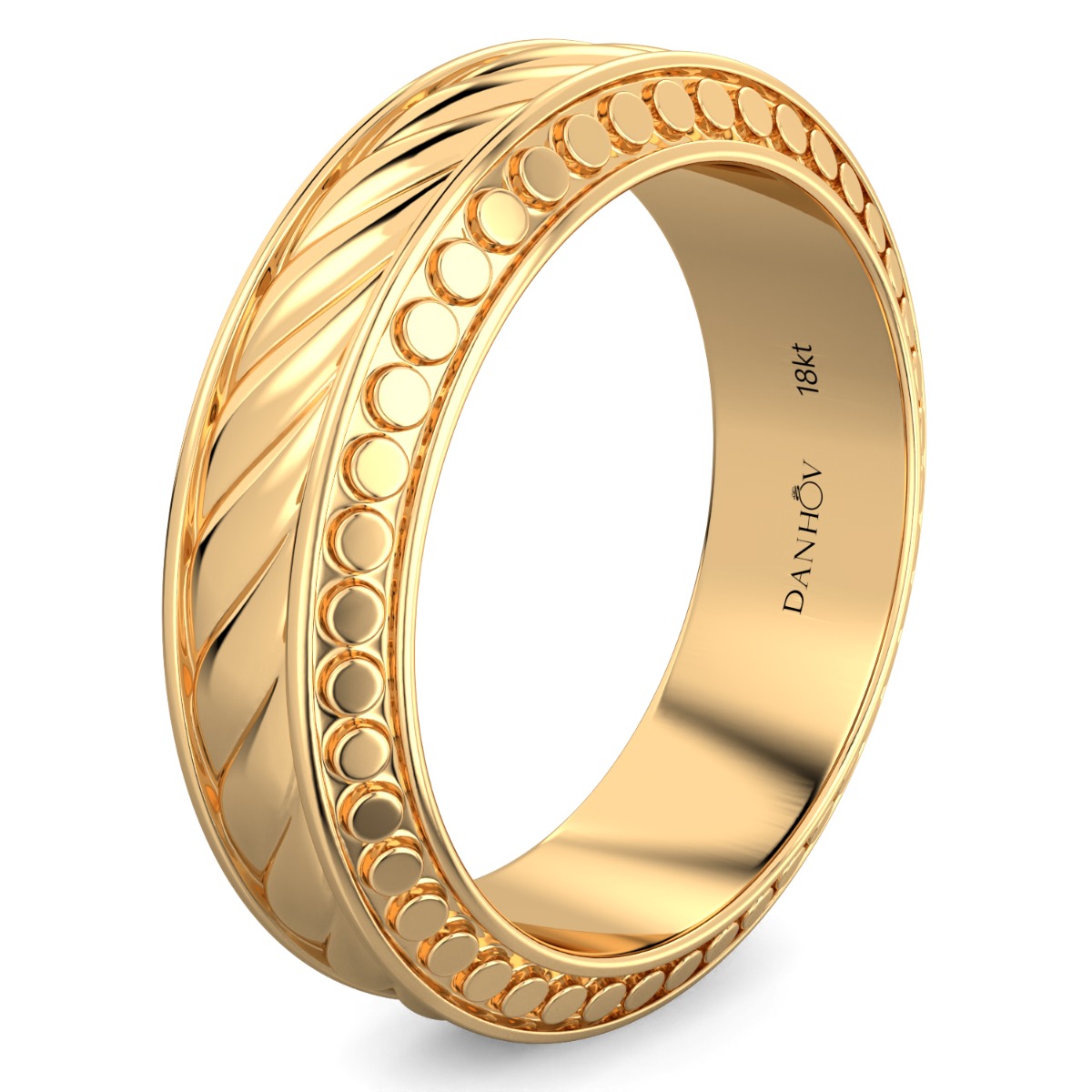 Tubetto Diamond Wedding Ring — image 2 of 4