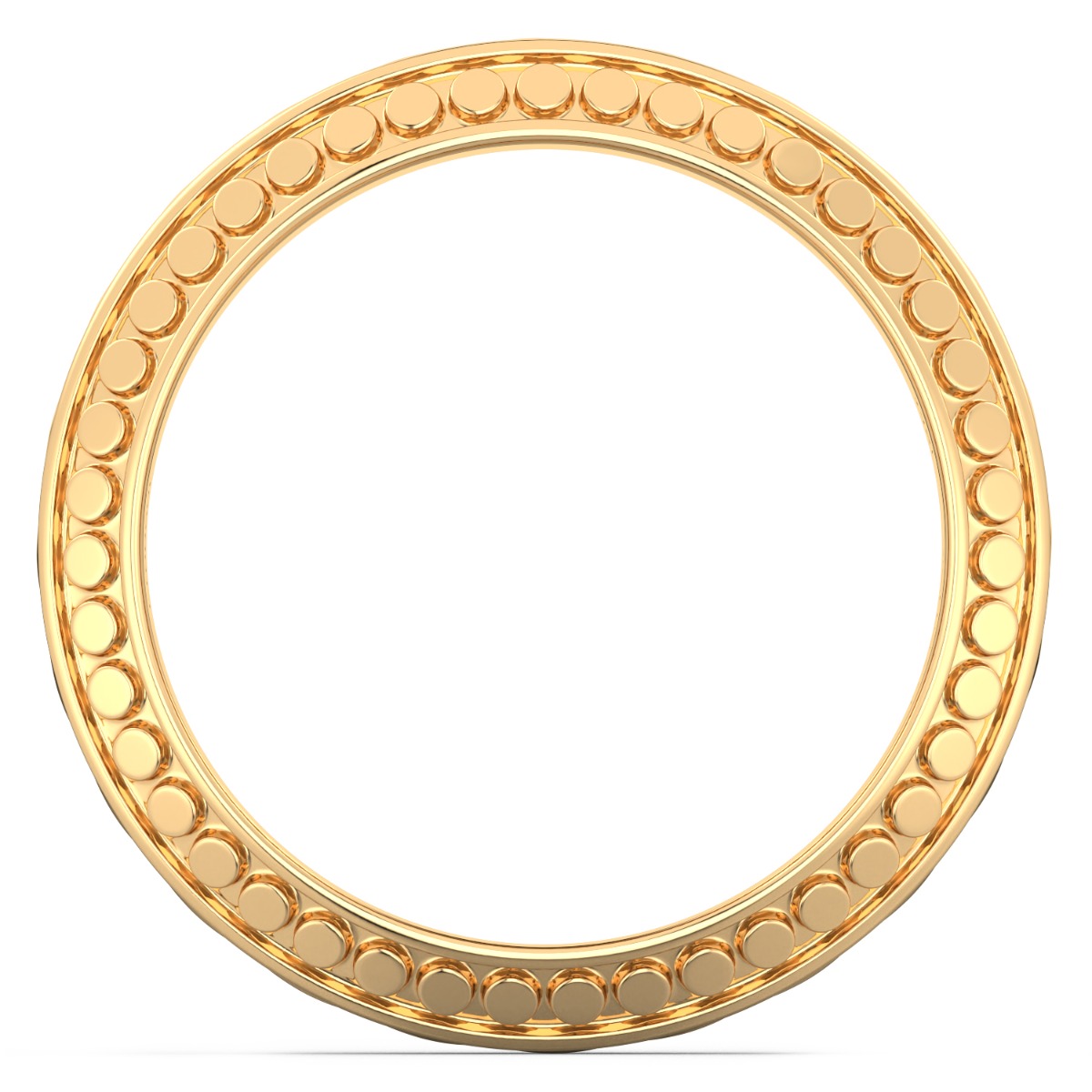 Tubetto Diamond Wedding Ring — image 3 of 4