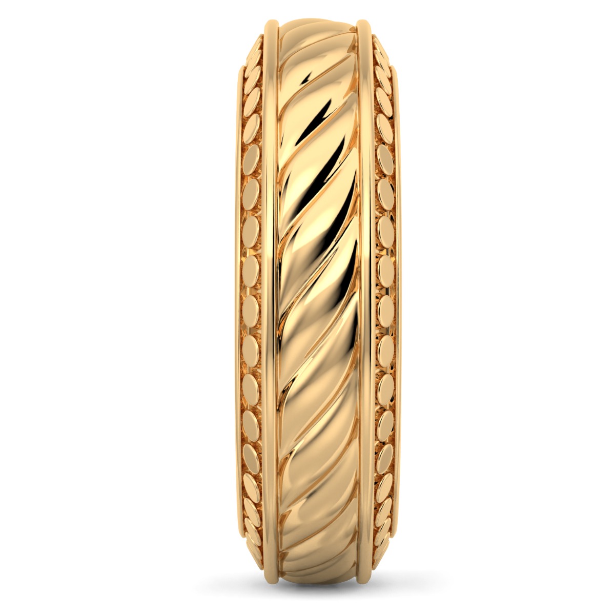 Tubetto Diamond Wedding Ring — image 4 of 4