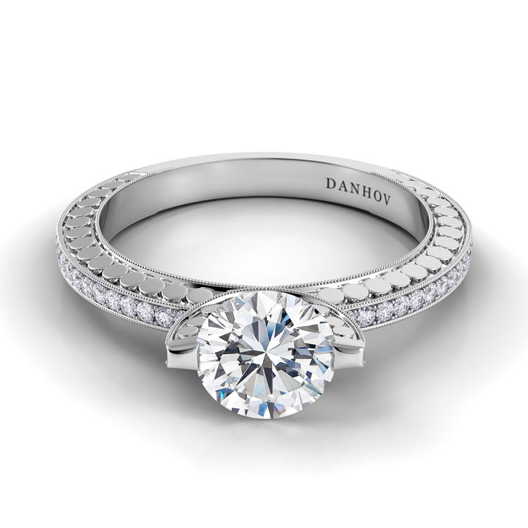 Tubetto Designer Engagement Ring — image 1 of 1