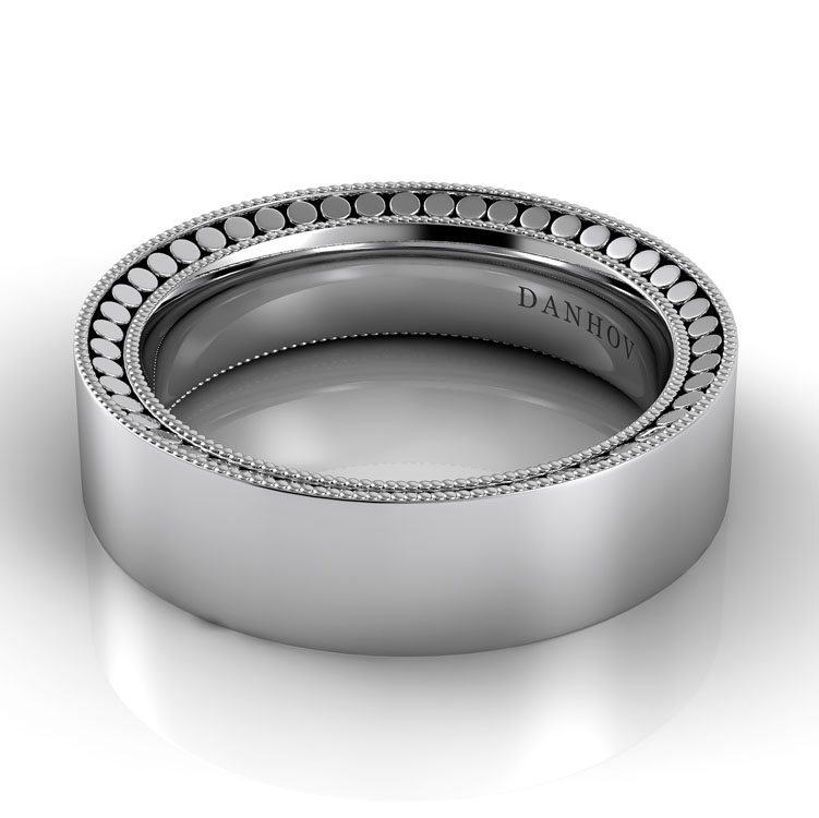Tubetto Domed Wedding Ring for Men — image 1 of 1