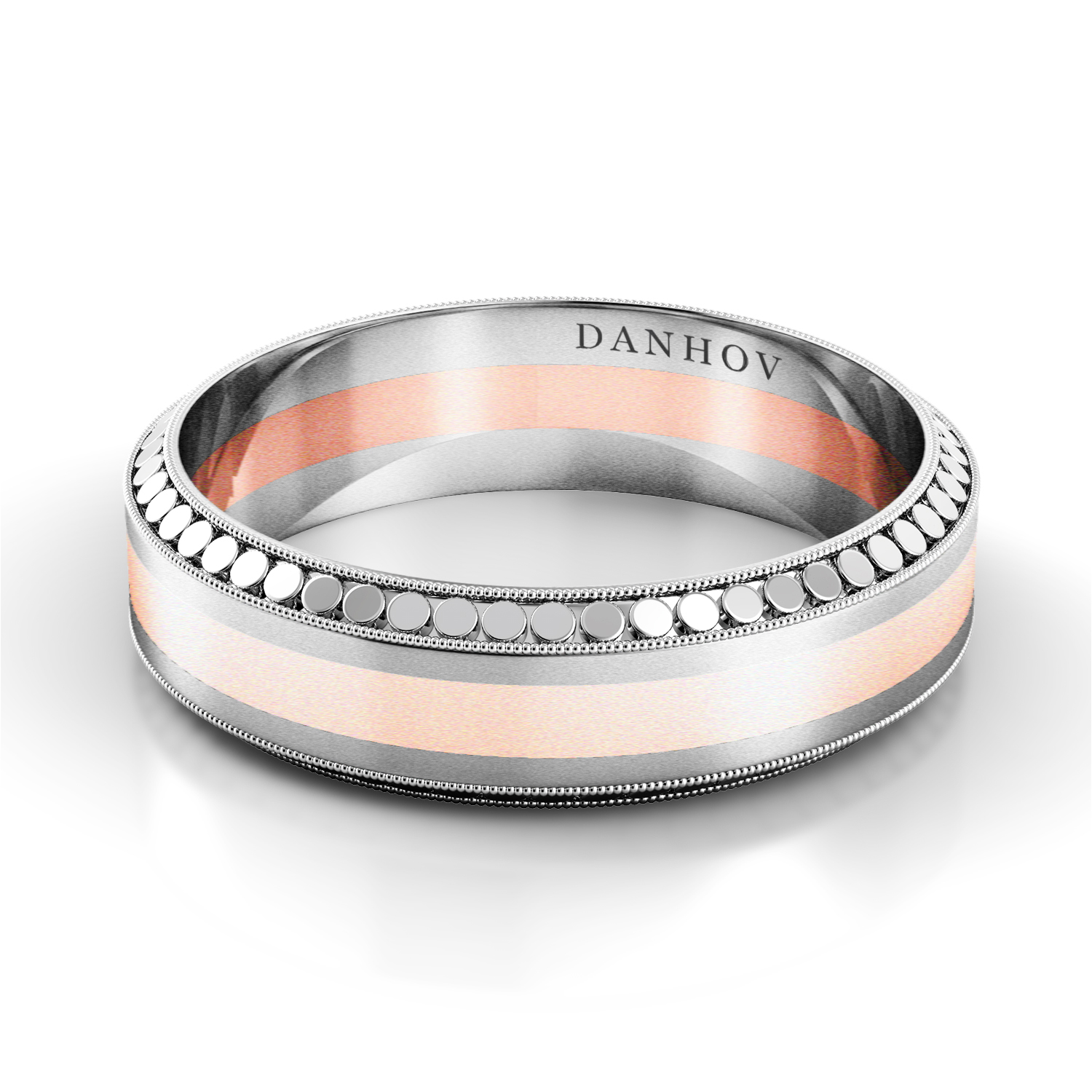 Tubetto Red Designer Wedding Ring for Men — image 1 of 1