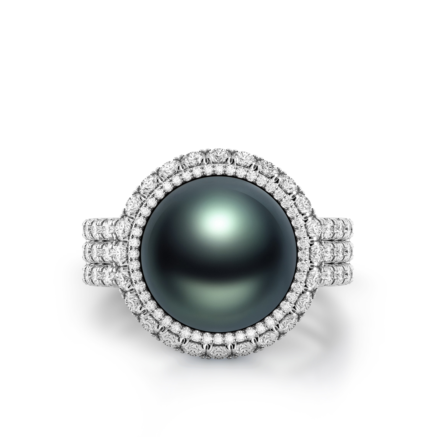 Trenta Limited Edition Pearl Diamond Ring — image 3 of 4