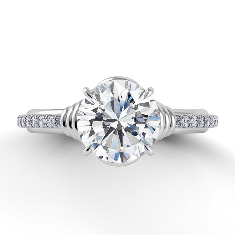 Unito Wrap Handmade Engagement Ring — image 3 of 4