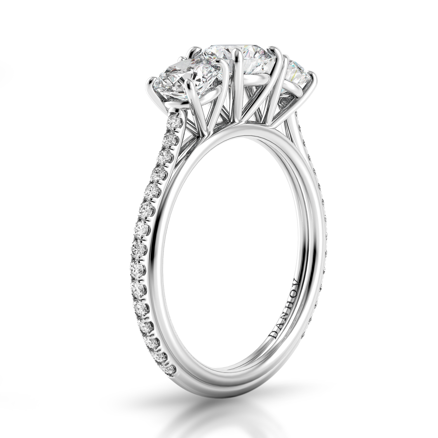 Unito Three Stone Engagement Ring — image 1 of 4