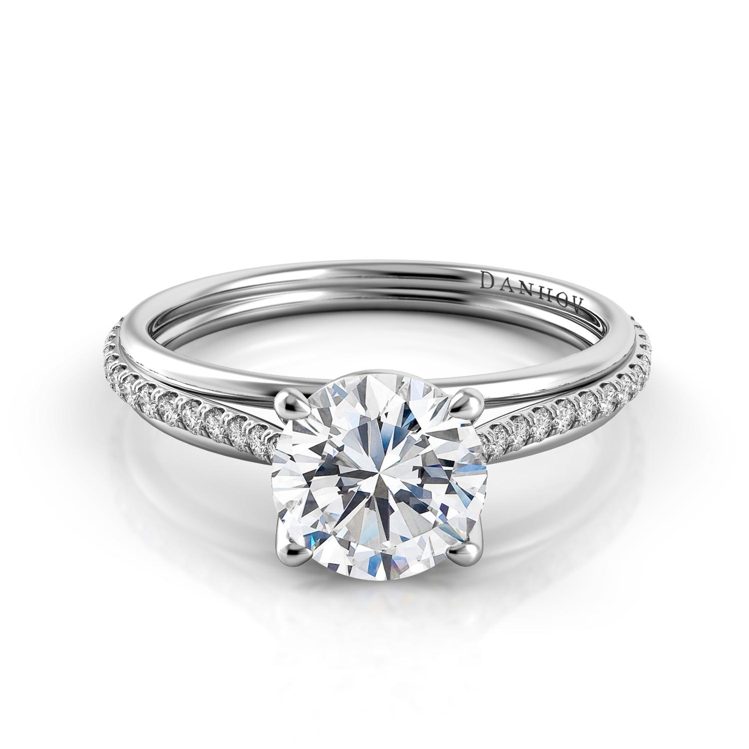 Unito Diamond Engagement Ring for her — image 4 of 4