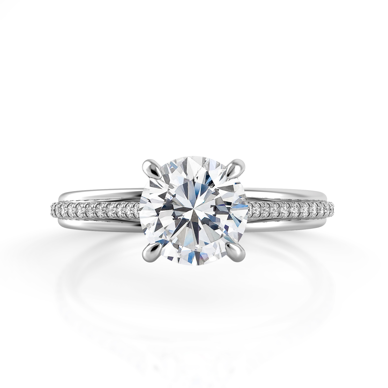 Unito Diamond Engagement Ring — image 2 of 4