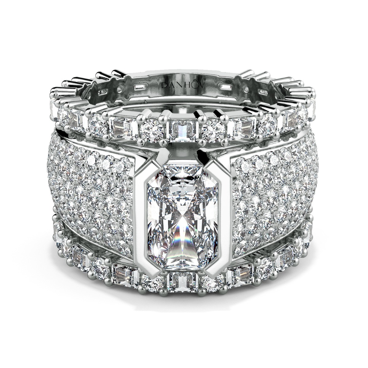 Voltaggio Diamond Wedding Band — image 5 of 9
