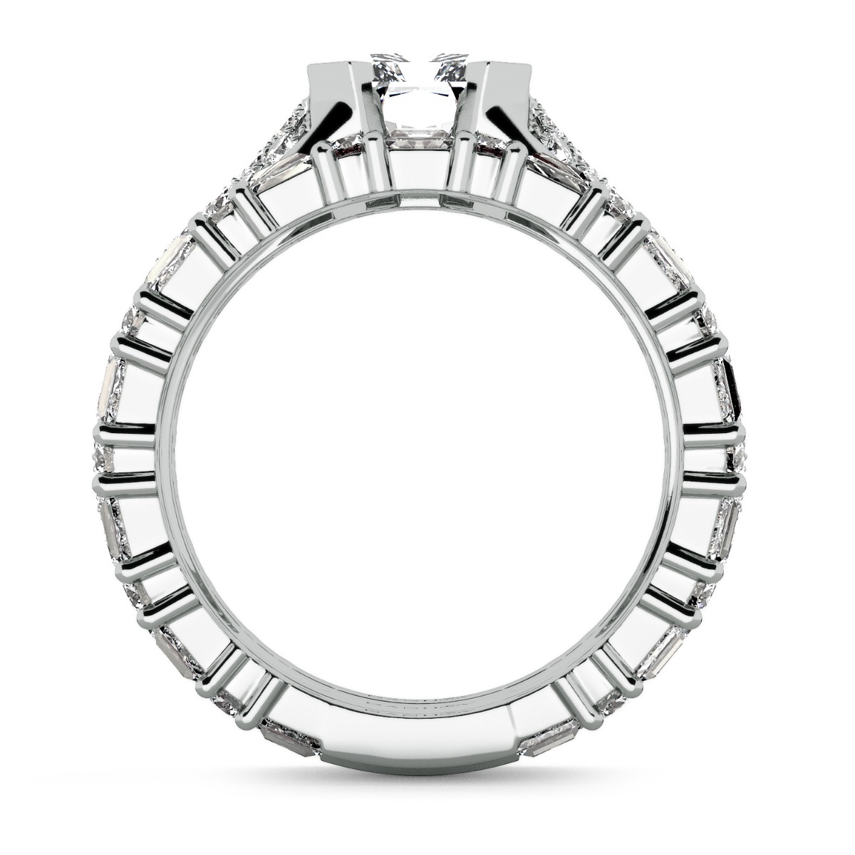Voltaggio Diamond Wedding Band — image 7 of 9