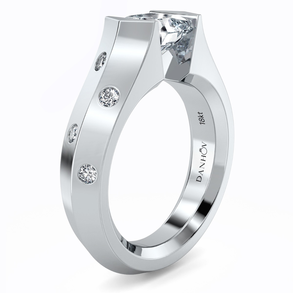 Tension Engagement Ring — image 2 of 5
