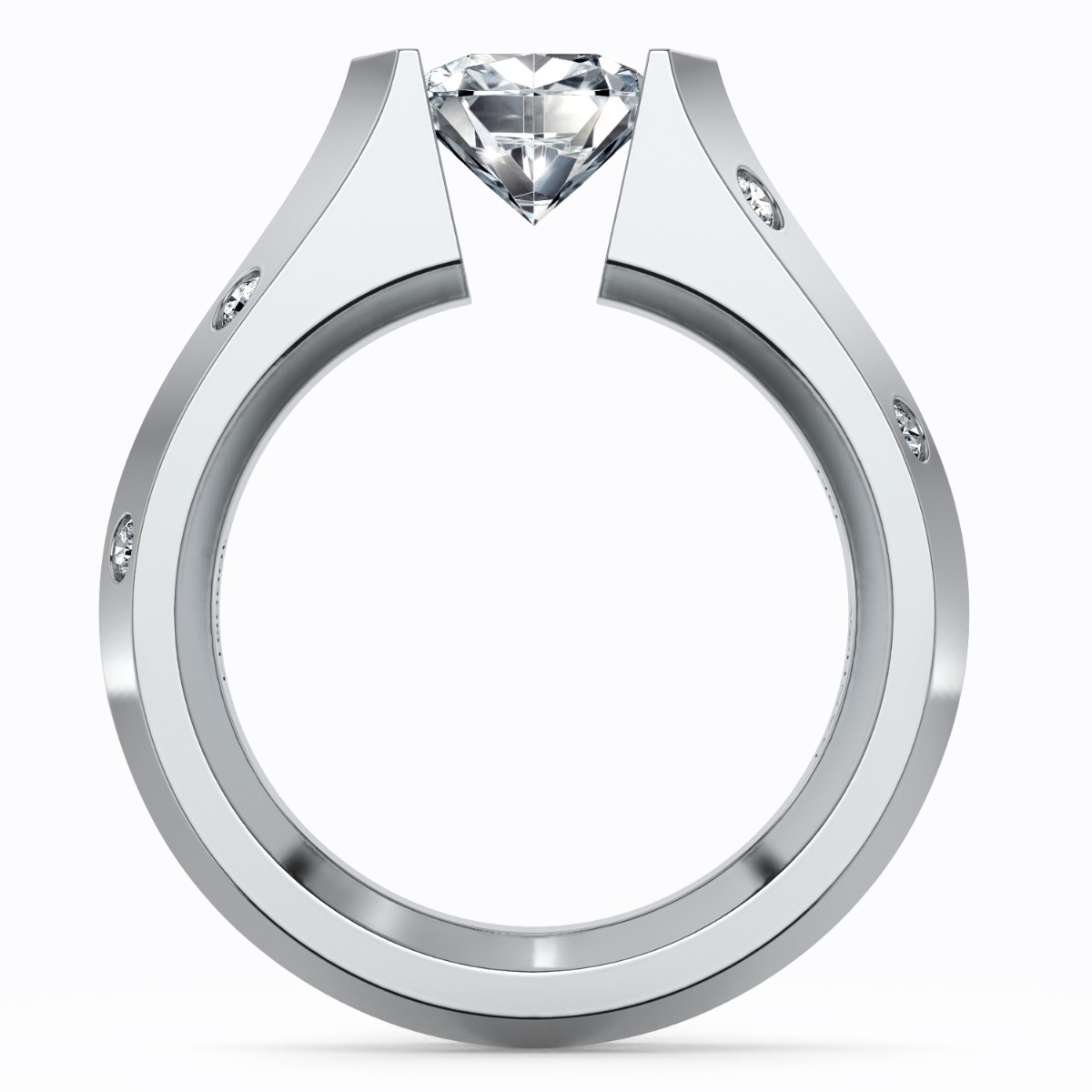 Tension Engagement Ring — image 3 of 5
