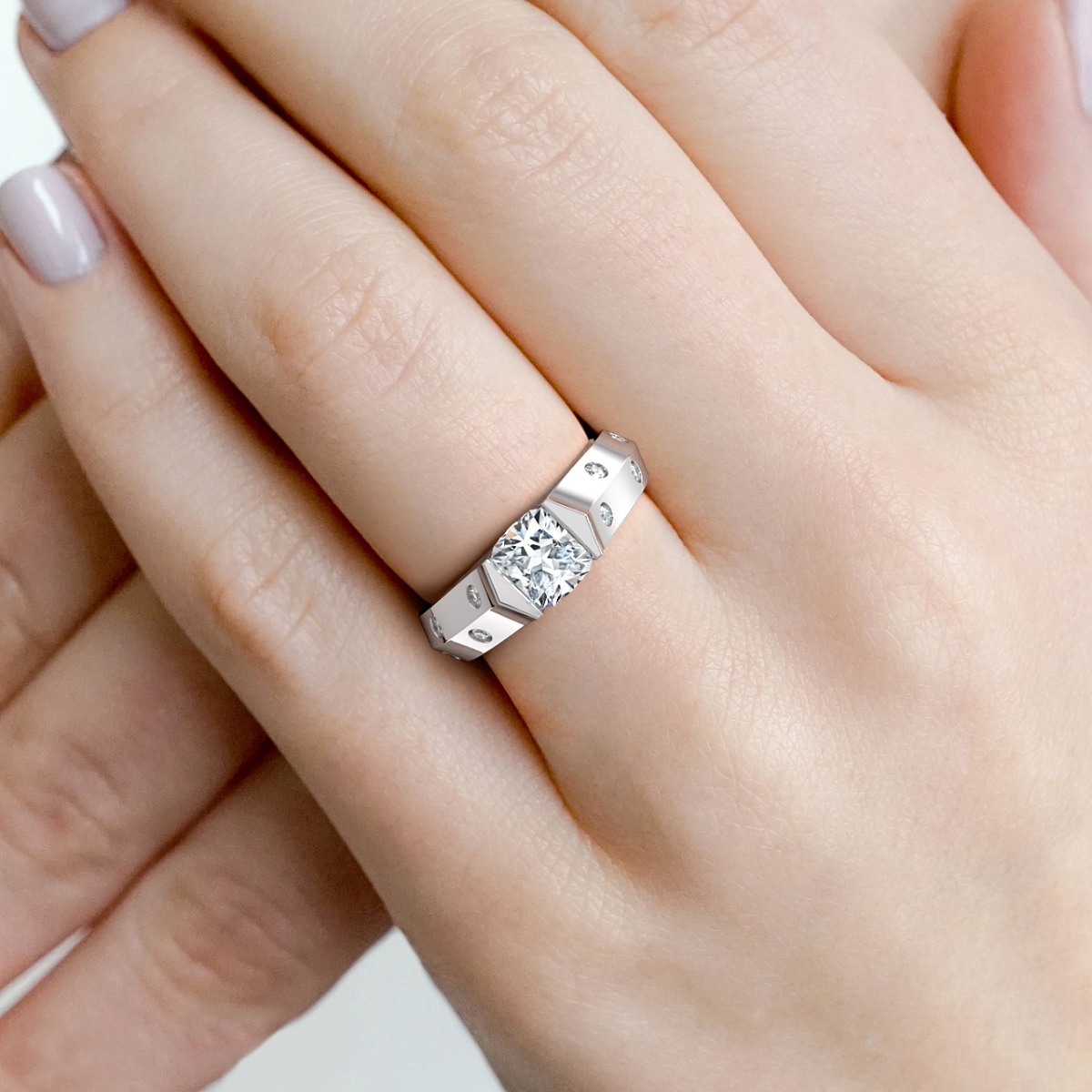 Tension Engagement Ring — image 5 of 5