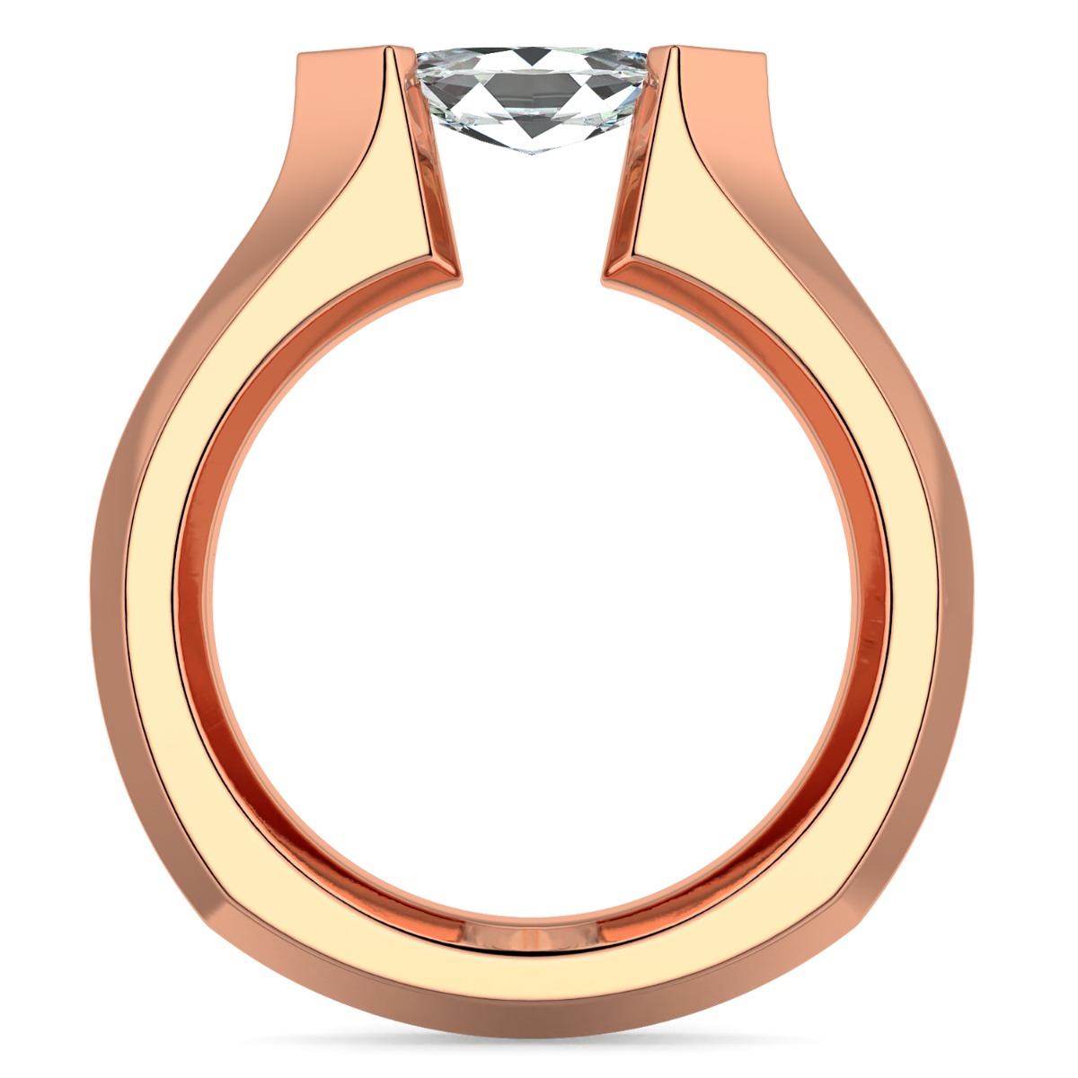 Tension Engagement Ring — image 3 of 5