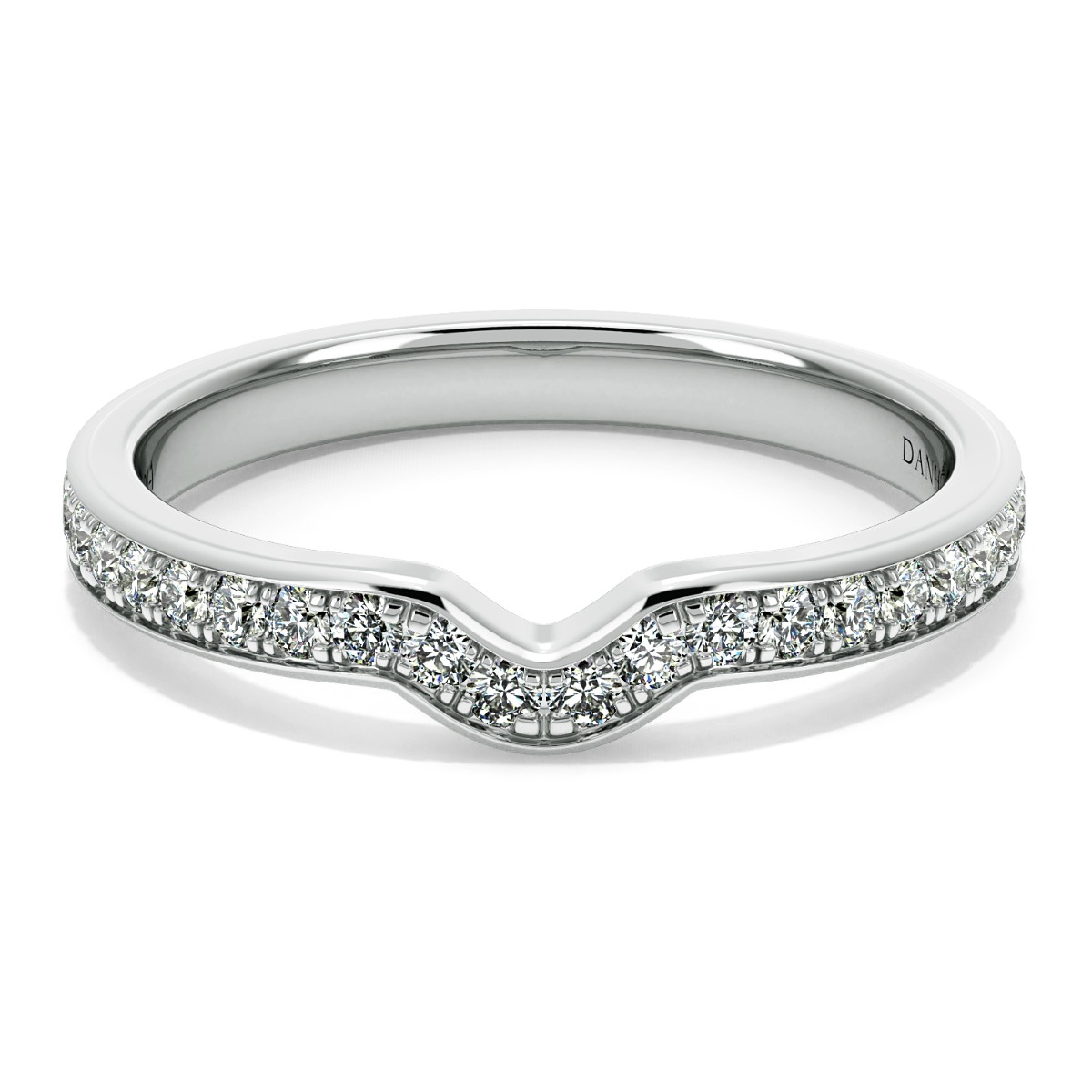 Classico Handmade Diamond Wedding Band — image 1 of 9