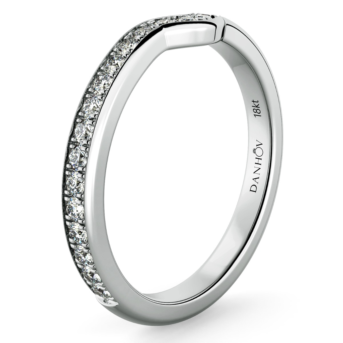 Classico Handmade Diamond Wedding Band — image 2 of 9