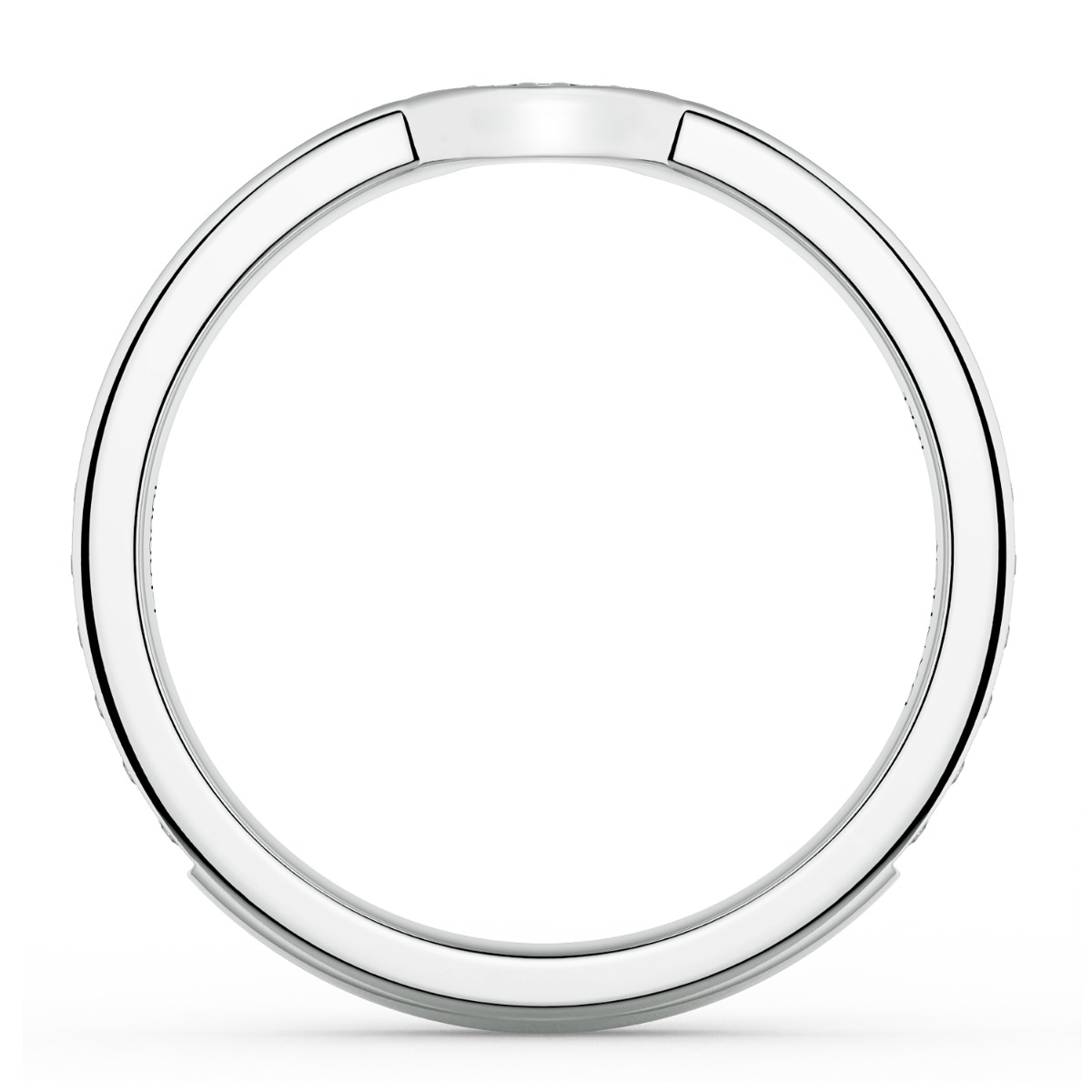Classico Handmade Diamond Wedding Band — image 3 of 9