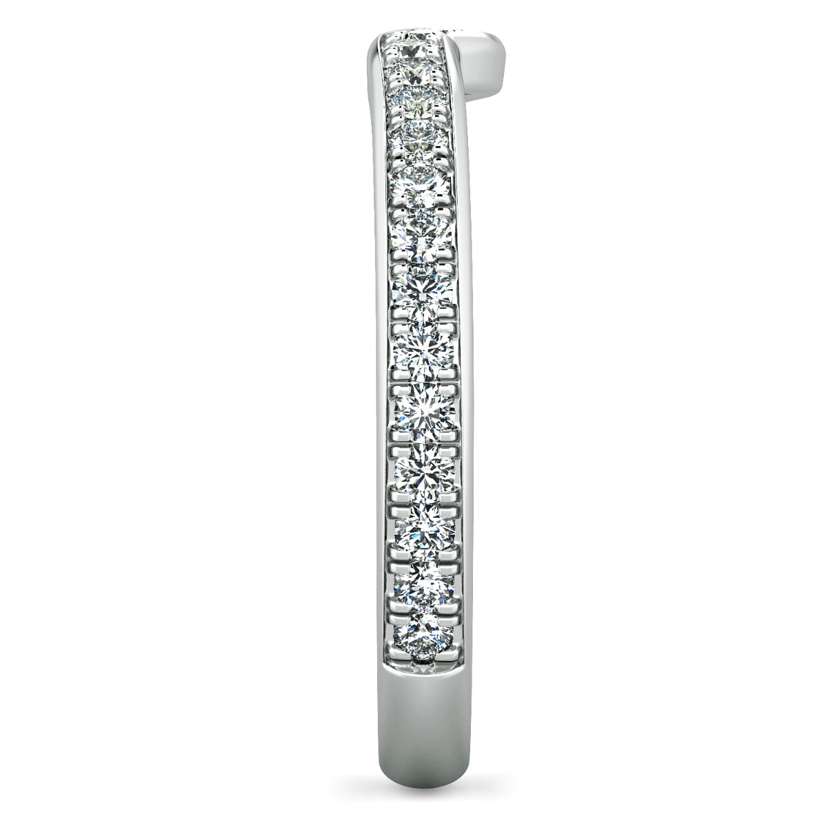 Classico Handmade Diamond Wedding Band — image 4 of 9