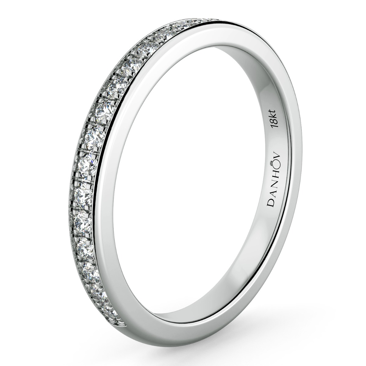 Classico Handmade Diamond Wedding Band — image 2 of 9