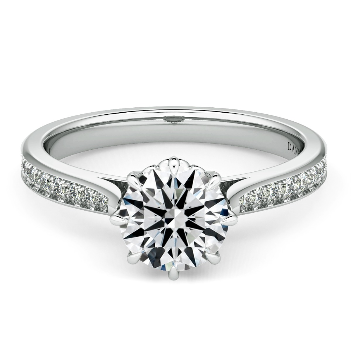 Classico Handmade Diamond Engagement Ring