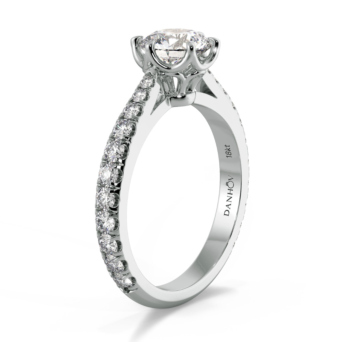 Classico Diamond Engagement Ring — image 2 of 9