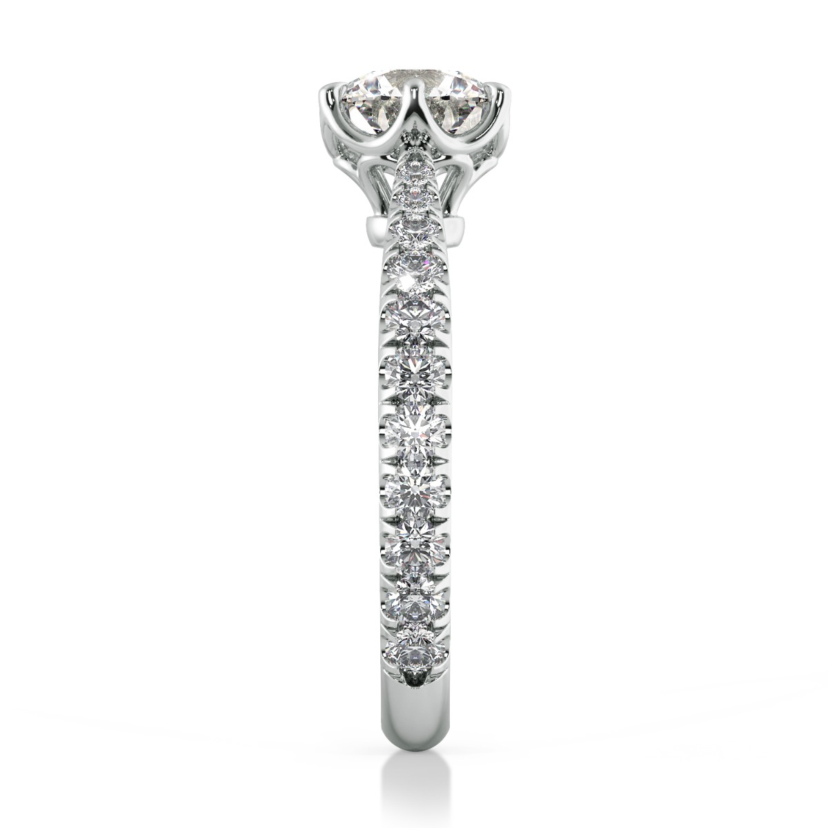 Classico Diamond Engagement Ring — image 4 of 9