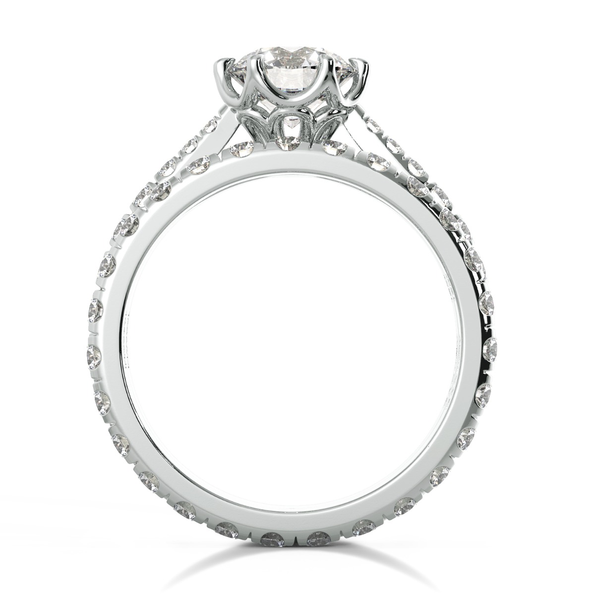 Classico Diamond Engagement Ring — image 7 of 9