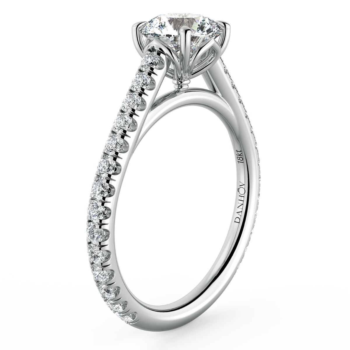 Classico Diamond Engagement Ring — image 2 of 9