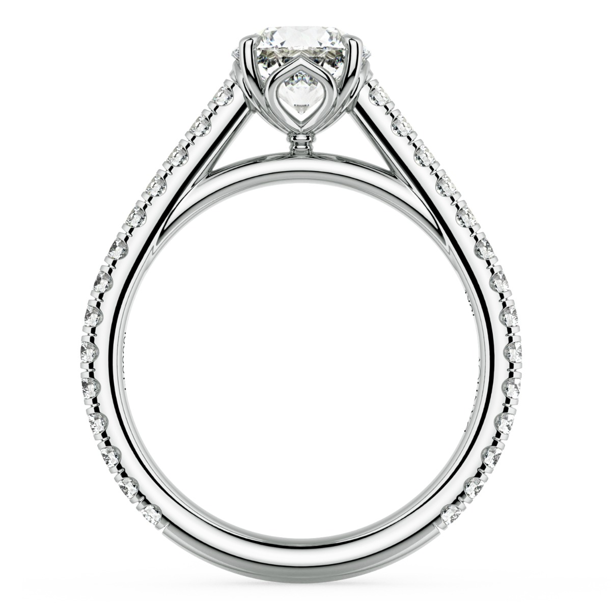 Classico Diamond Engagement Ring — image 3 of 9