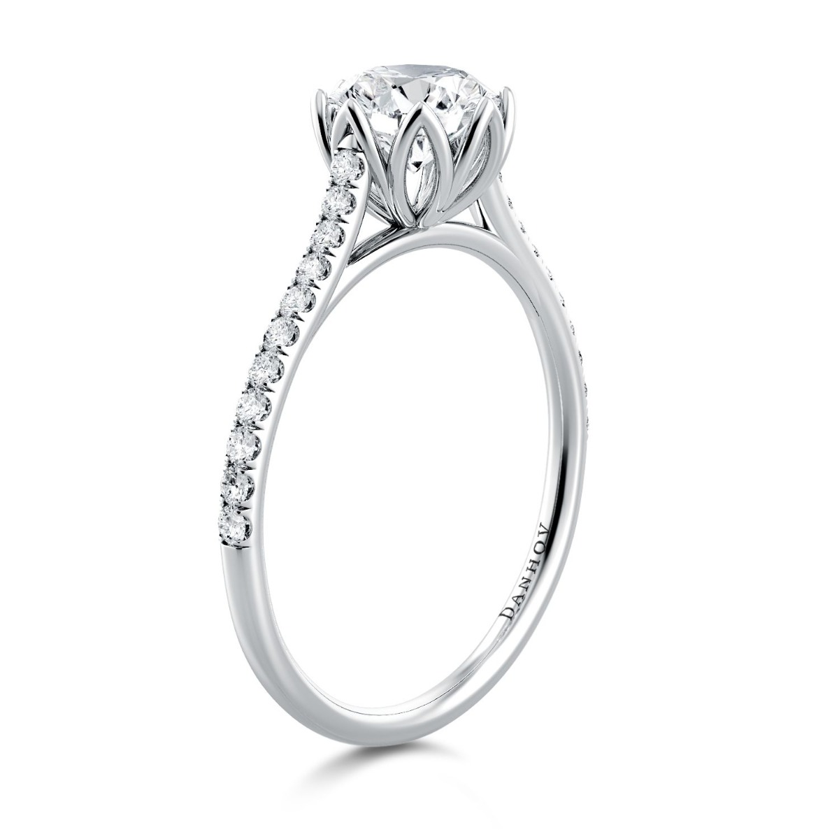 Classico Solitaire Diamond Engagement Ring — image 2 of 4