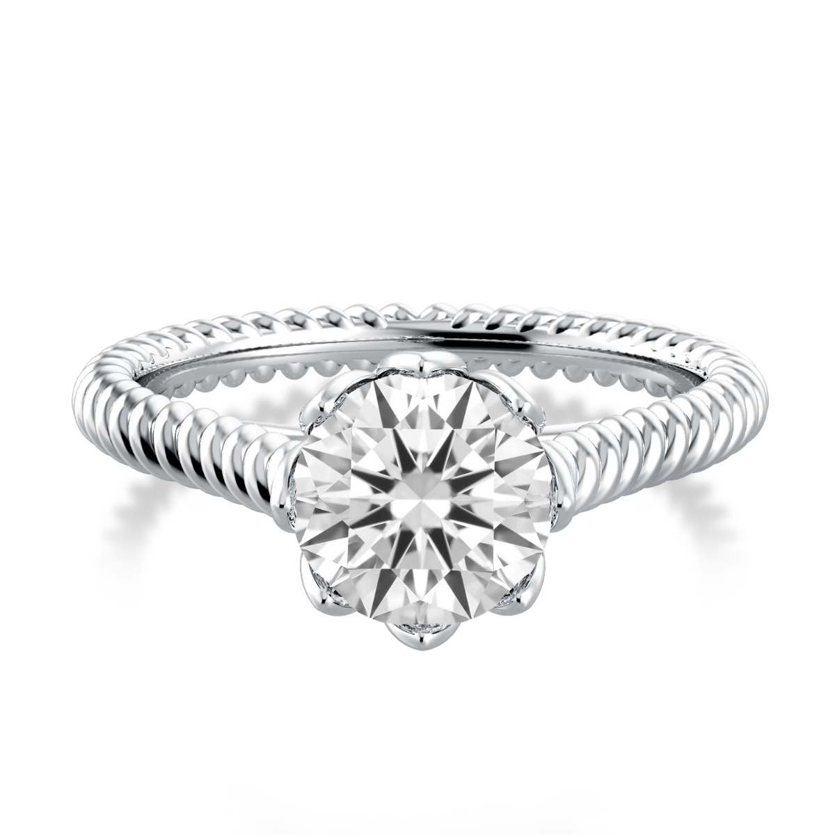 Classico Delicate Engagement Ring — image 1 of 4