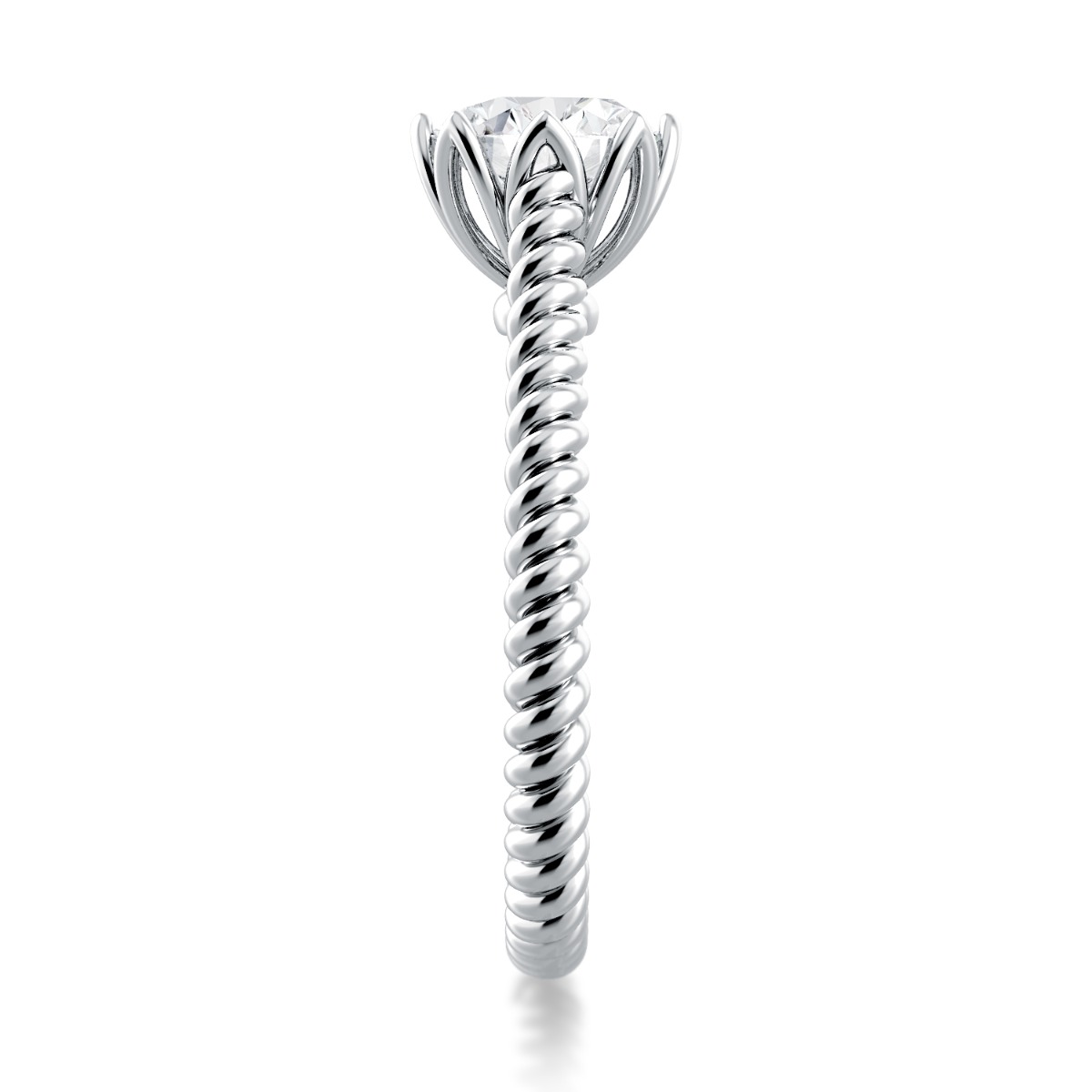 Classico Delicate Engagement Ring — image 4 of 4