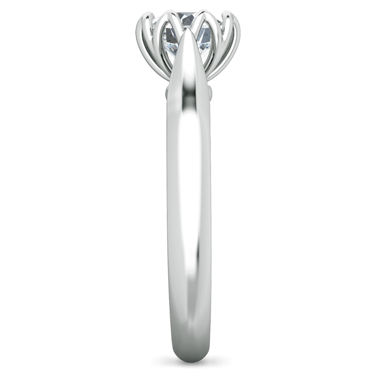Classico Handcrafted Diamond Engagement Ring — image 4 of 9