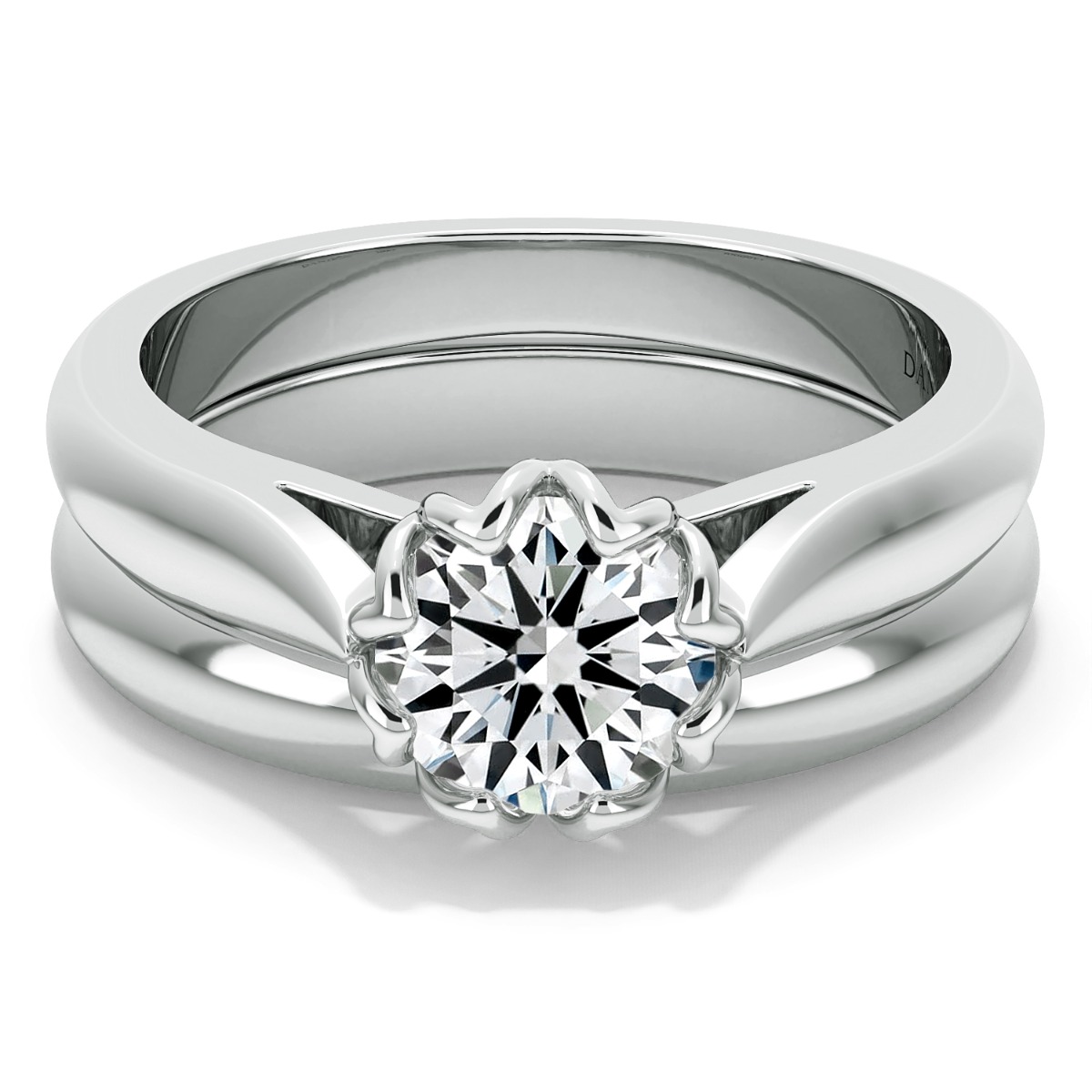 Classico Handcrafted Diamond Engagement Ring — image 6 of 9