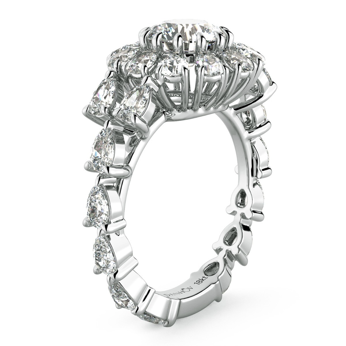 Classico Grand Diamond Engagement Ring — image 2 of 5