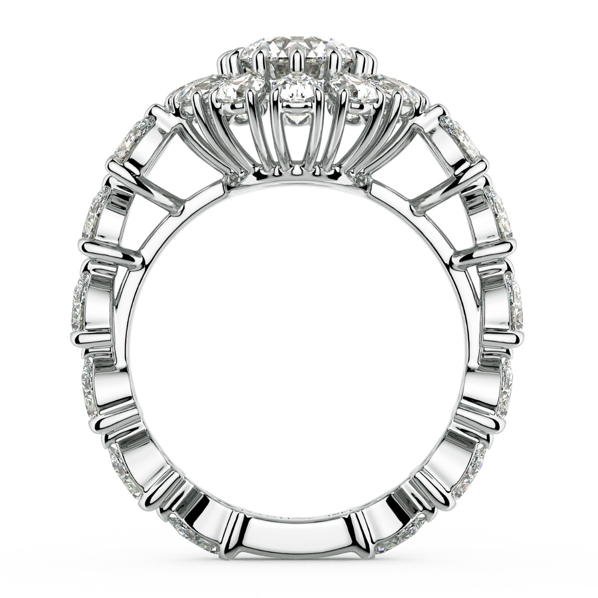 Classico Grand Diamond Engagement Ring — image 3 of 5