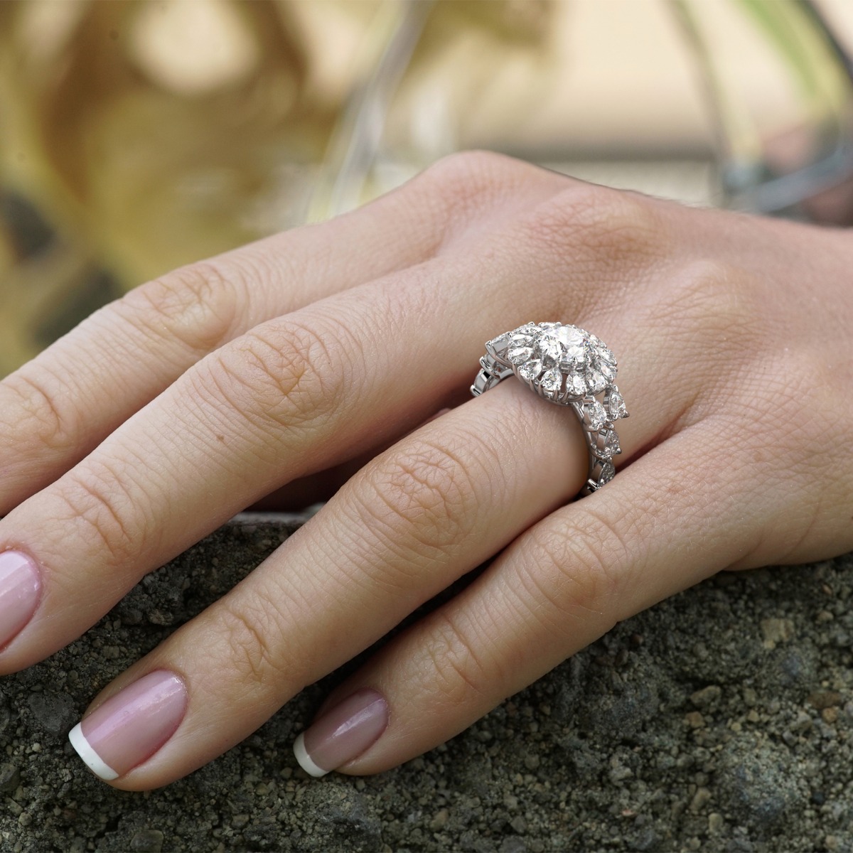 Classico Grand Diamond Engagement Ring — image 5 of 5