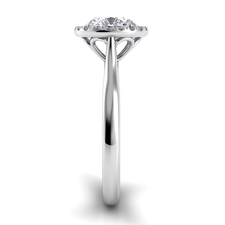 Classico Halo Engagement Ring — image 4 of 4
